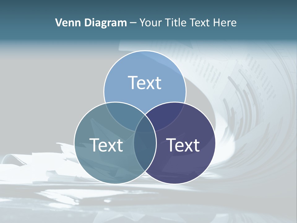Managing Ocean Report PowerPoint Template