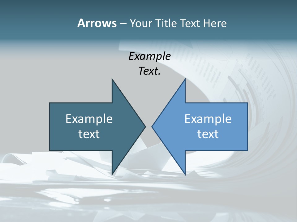 Managing Ocean Report PowerPoint Template