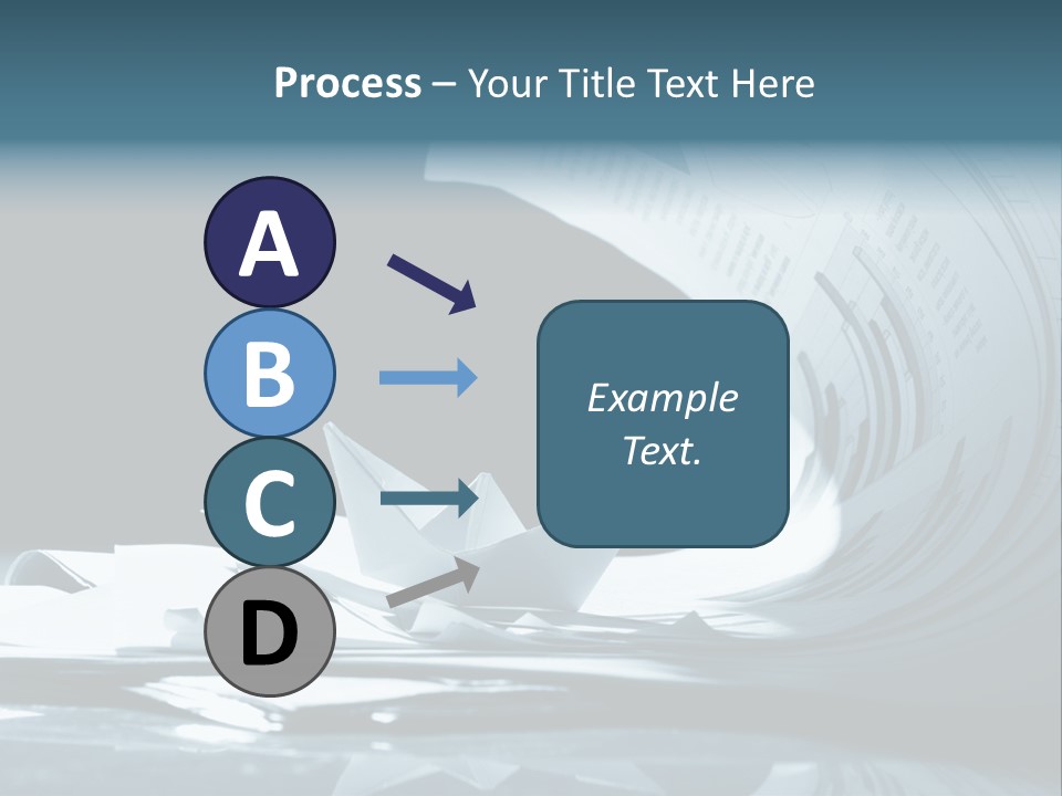 Managing Ocean Report PowerPoint Template