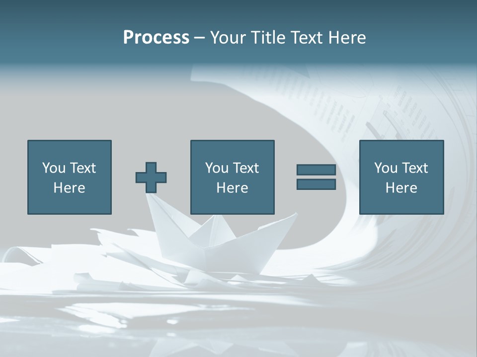 Managing Ocean Report PowerPoint Template