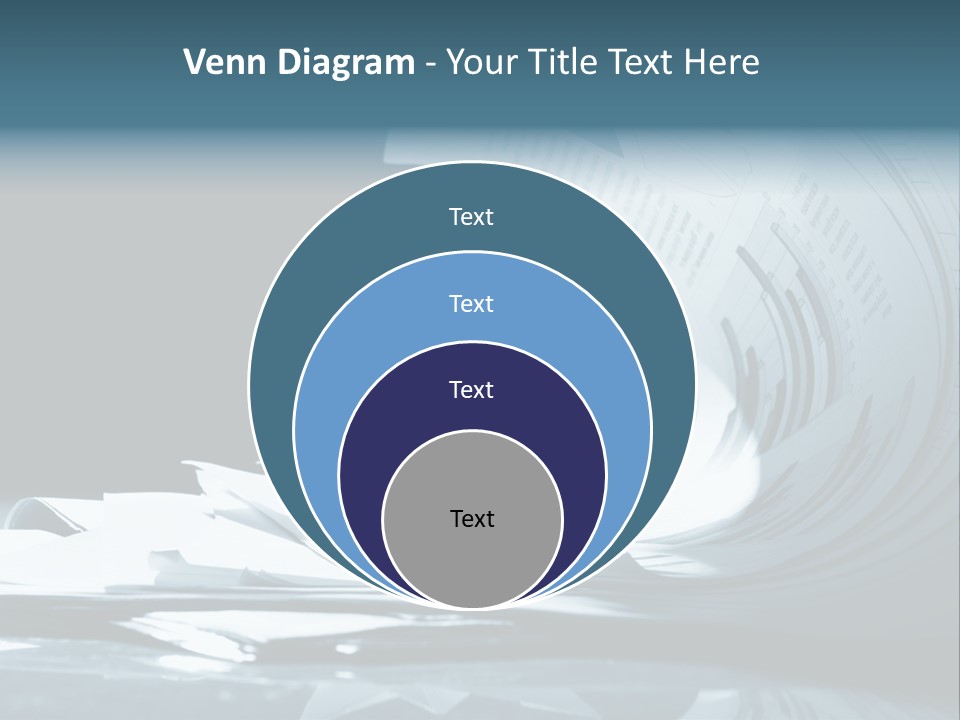 Managing Ocean Report PowerPoint Template