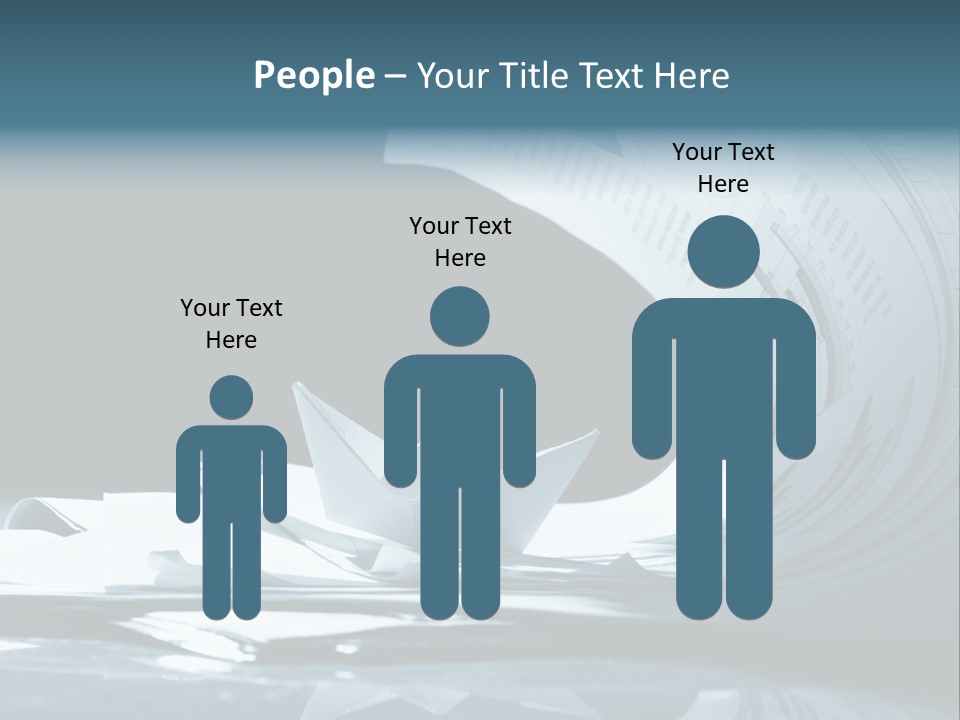 Managing Ocean Report PowerPoint Template