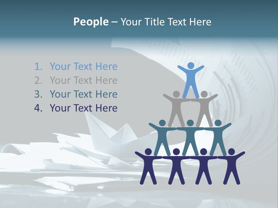 Managing Ocean Report PowerPoint Template