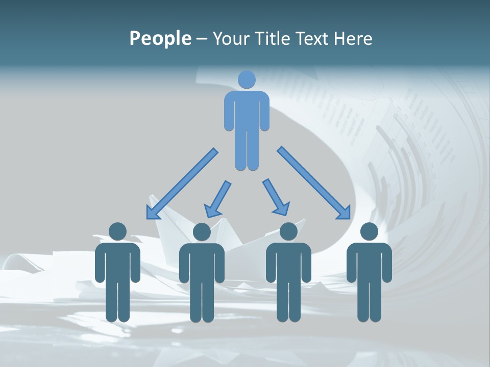 Managing Ocean Report PowerPoint Template