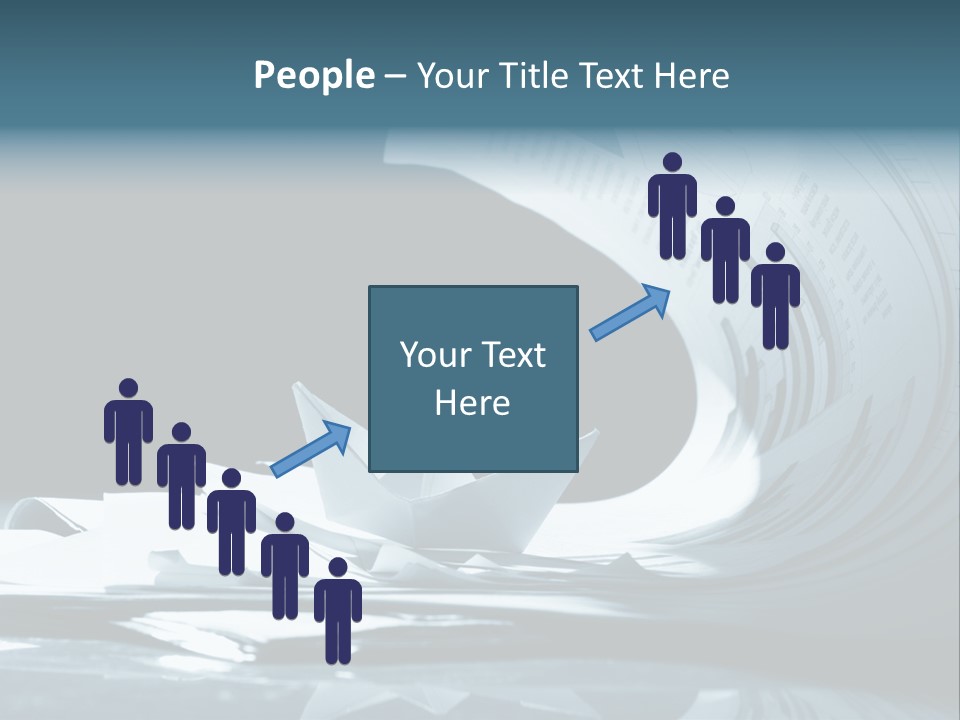 Managing Ocean Report PowerPoint Template