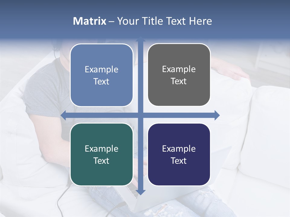 Boy Cheerful Person PowerPoint Template