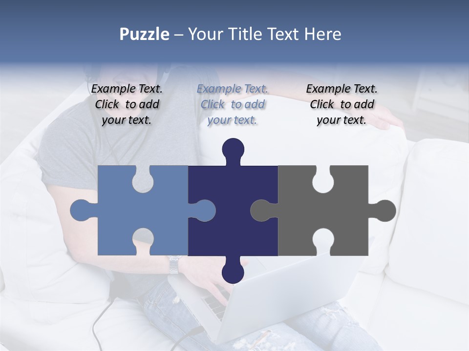 Boy Cheerful Person PowerPoint Template