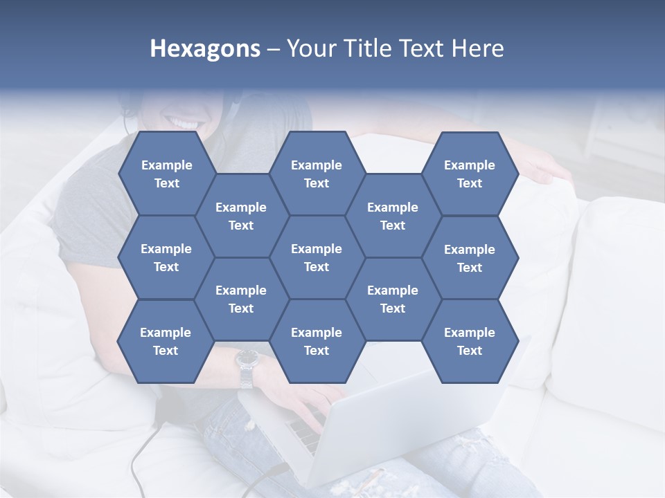 Boy Cheerful Person PowerPoint Template