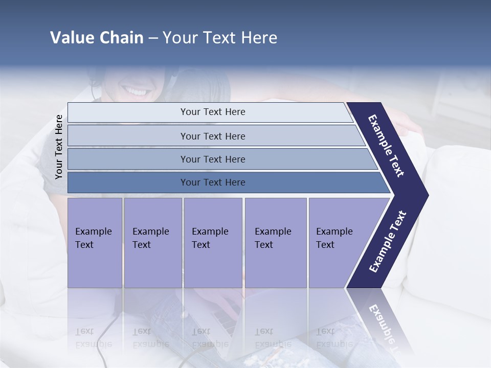 Boy Cheerful Person PowerPoint Template