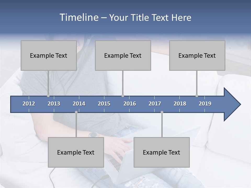 Boy Cheerful Person PowerPoint Template