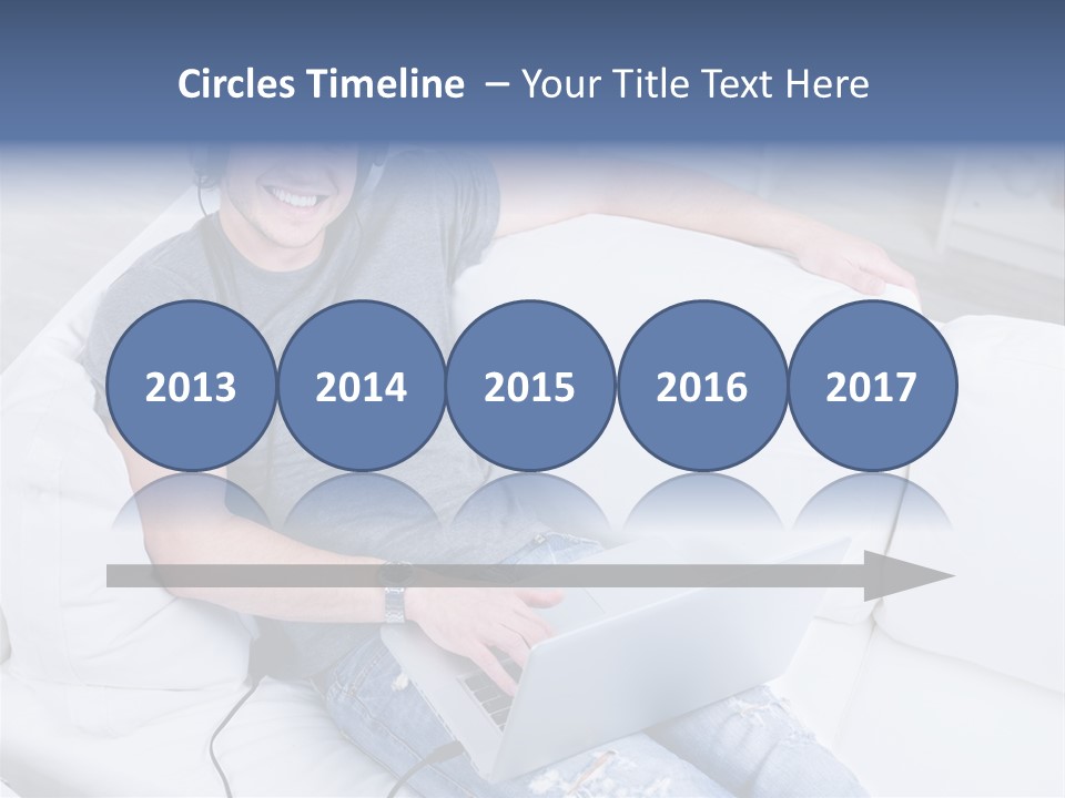 Boy Cheerful Person PowerPoint Template