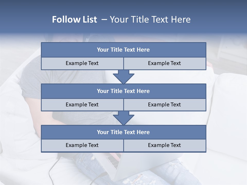 Boy Cheerful Person PowerPoint Template