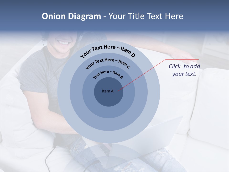 Boy Cheerful Person PowerPoint Template