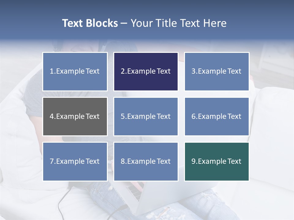 Boy Cheerful Person PowerPoint Template