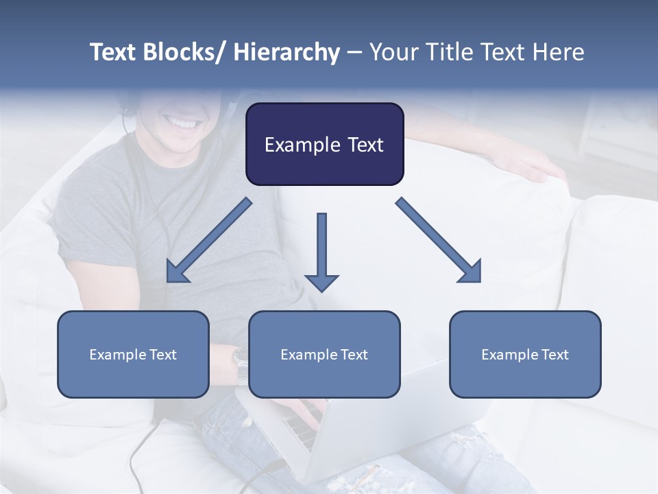 Boy Cheerful Person PowerPoint Template