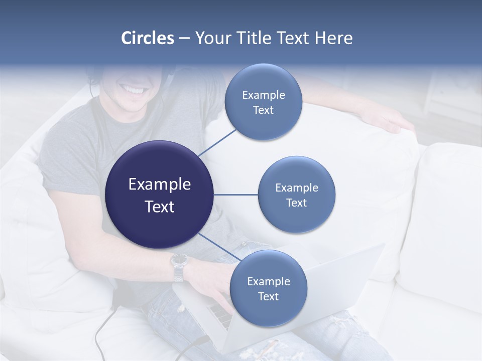 Boy Cheerful Person PowerPoint Template