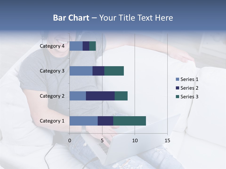 Boy Cheerful Person PowerPoint Template