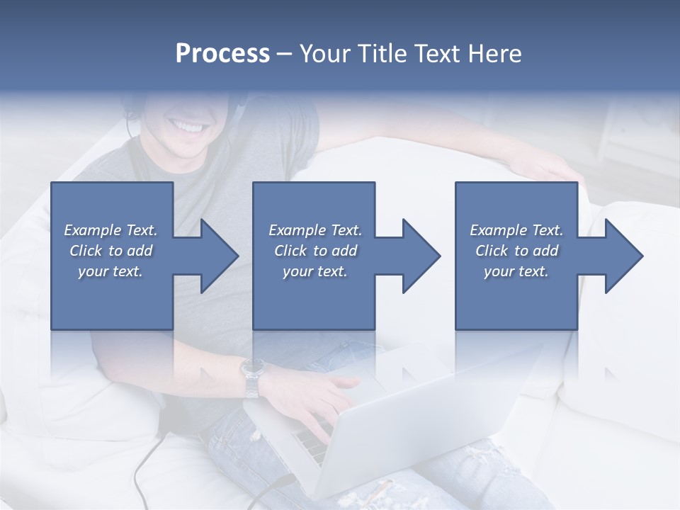 Boy Cheerful Person PowerPoint Template