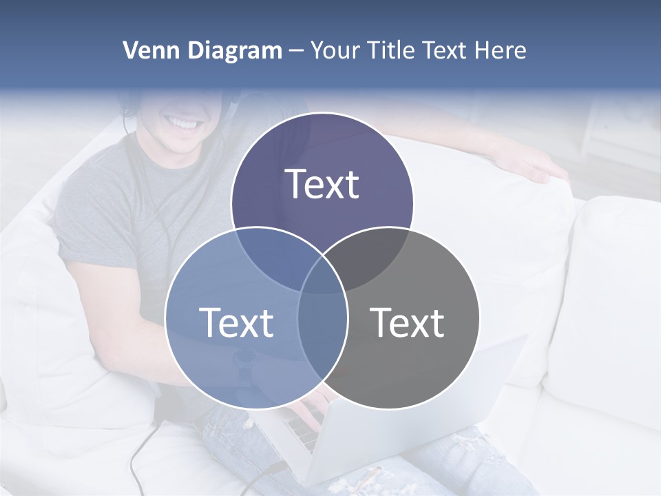 Boy Cheerful Person PowerPoint Template