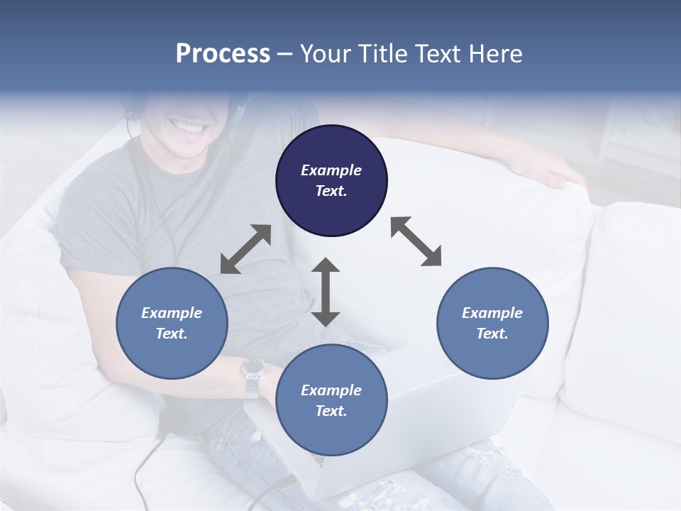 Boy Cheerful Person PowerPoint Template