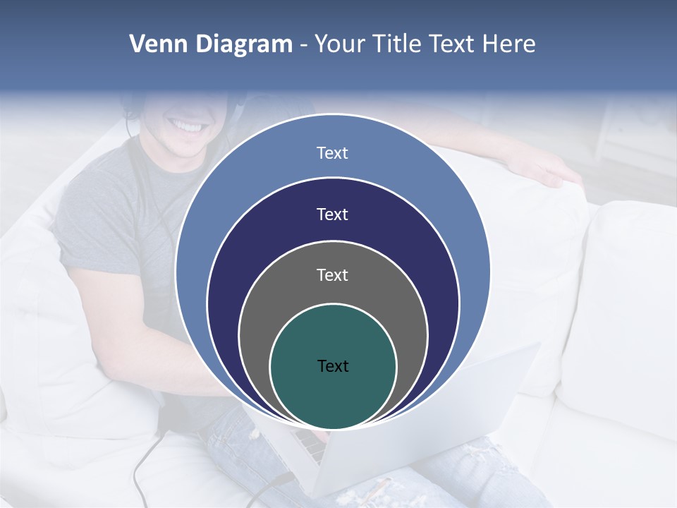Boy Cheerful Person PowerPoint Template