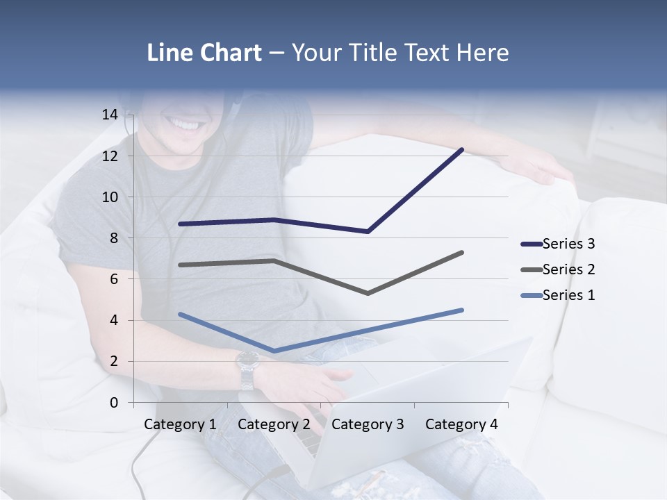 Boy Cheerful Person PowerPoint Template