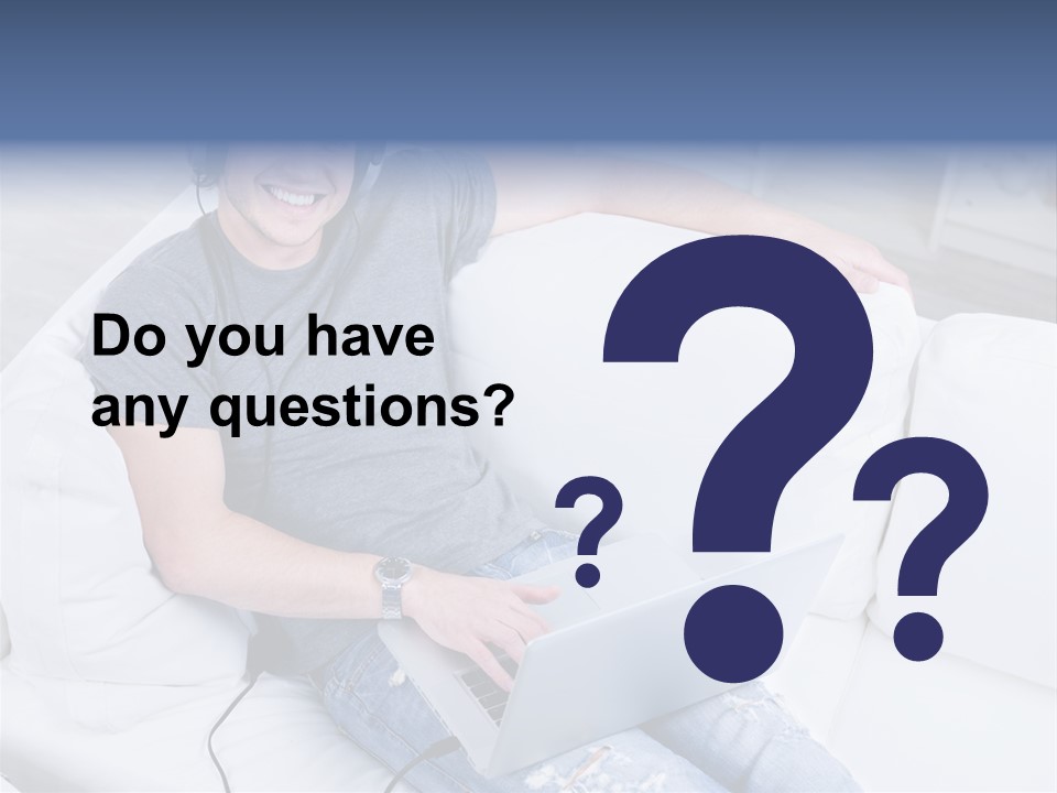 Boy Cheerful Person PowerPoint Template