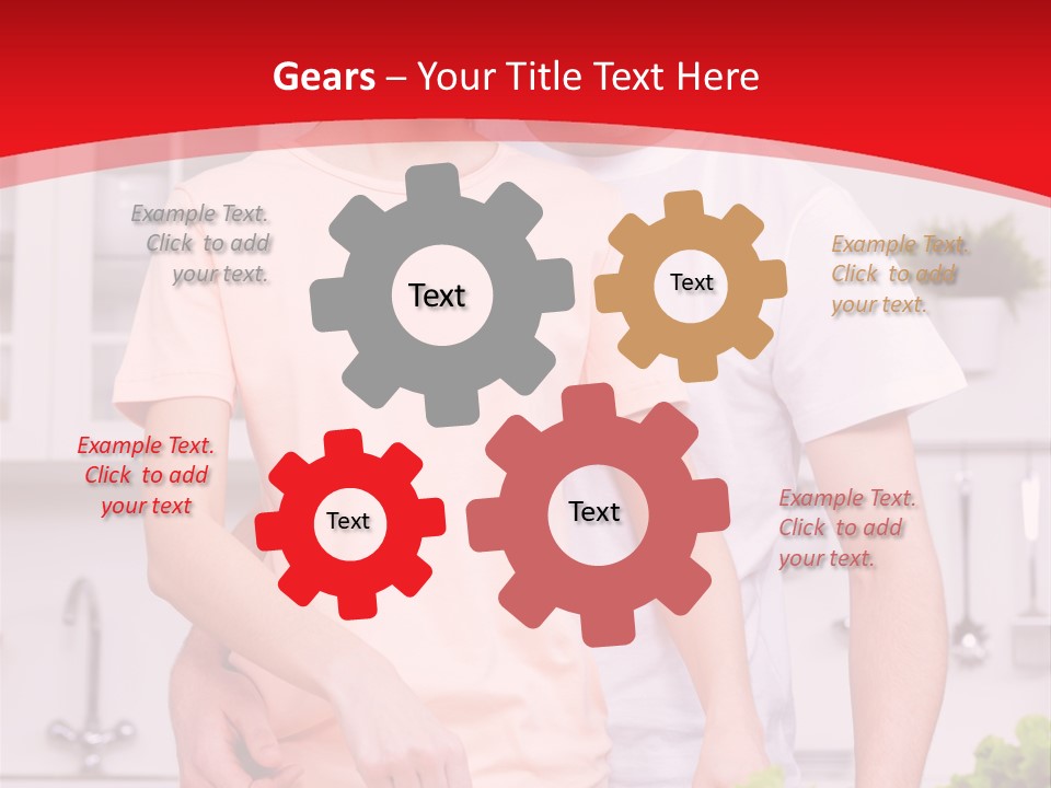 Lunch People Cooking PowerPoint Template