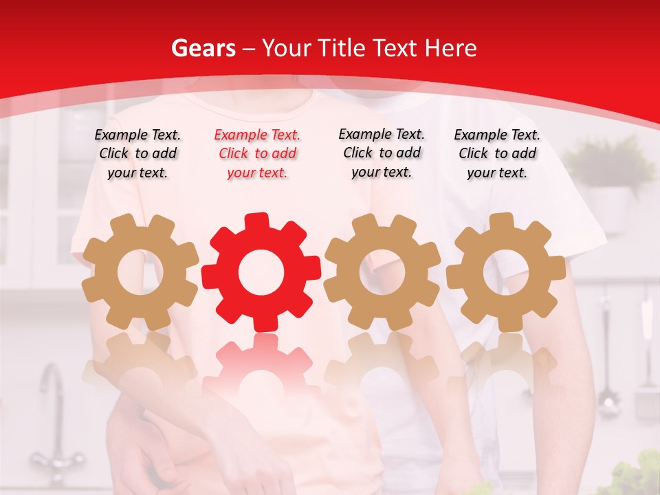 Lunch People Cooking PowerPoint Template