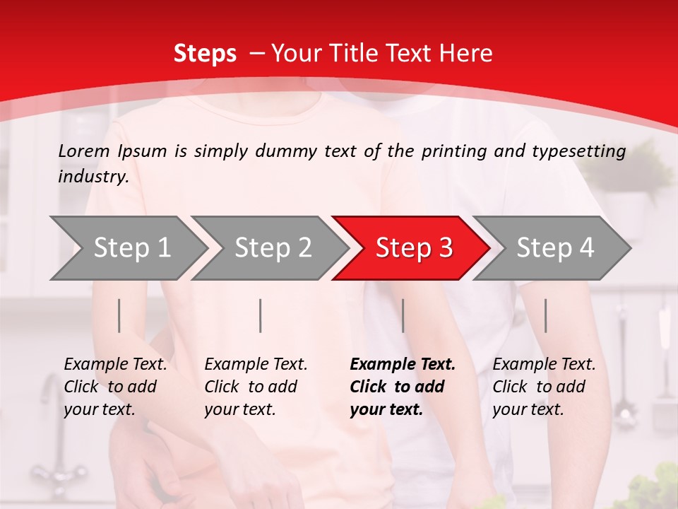 Lunch People Cooking PowerPoint Template