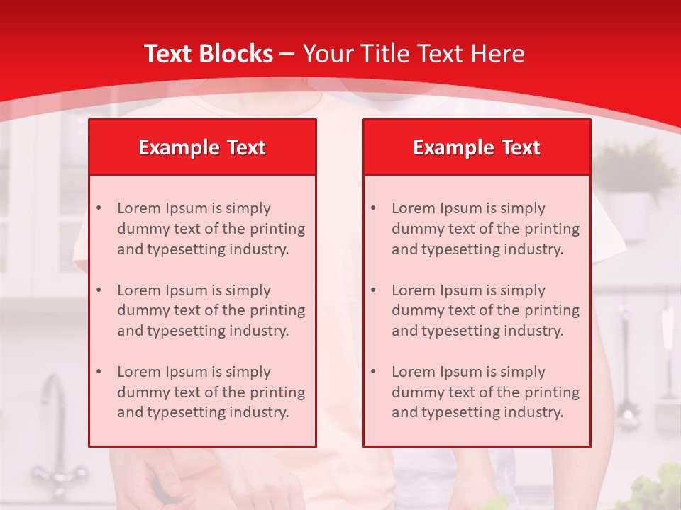 Lunch People Cooking PowerPoint Template