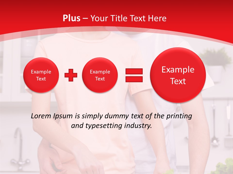Lunch People Cooking PowerPoint Template
