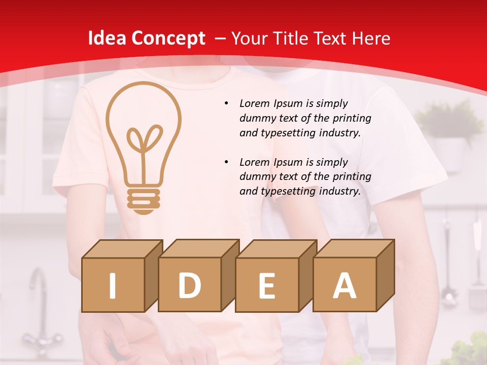 Lunch People Cooking PowerPoint Template