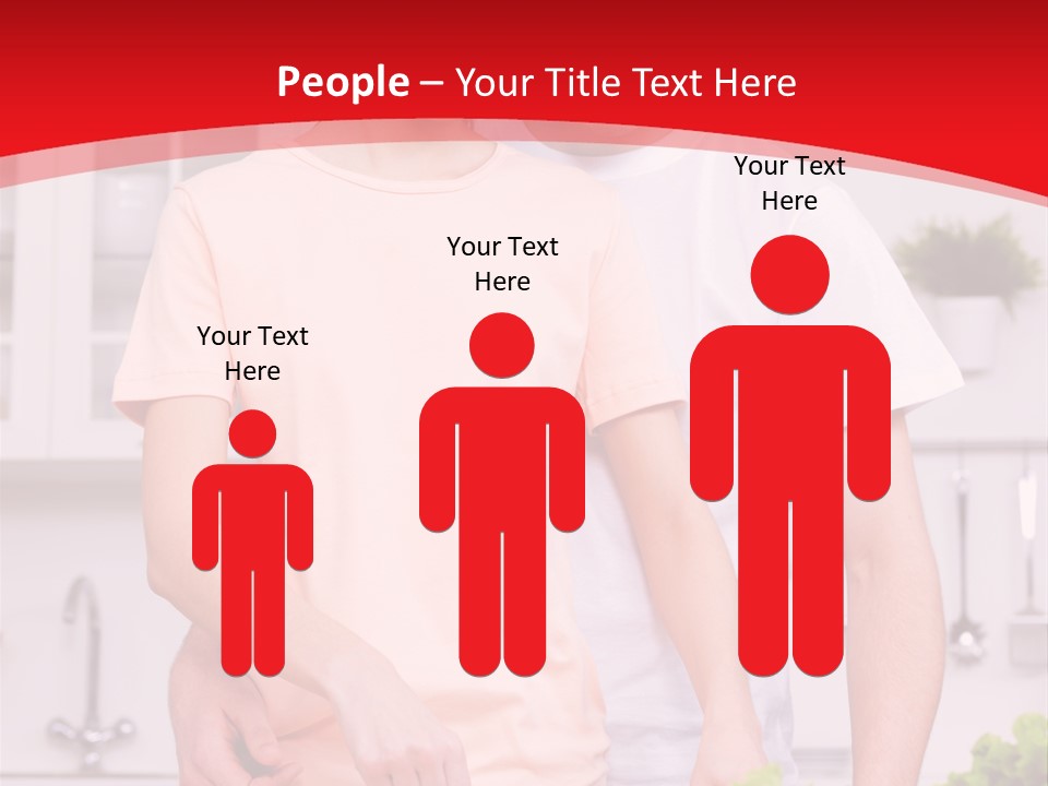 Lunch People Cooking PowerPoint Template