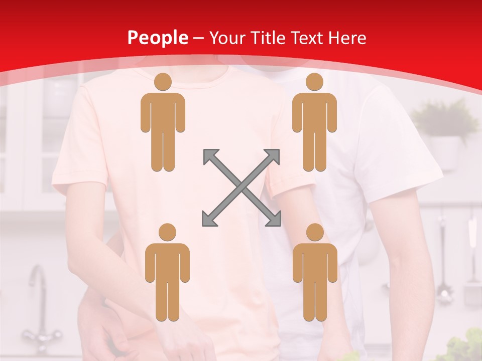 Lunch People Cooking PowerPoint Template