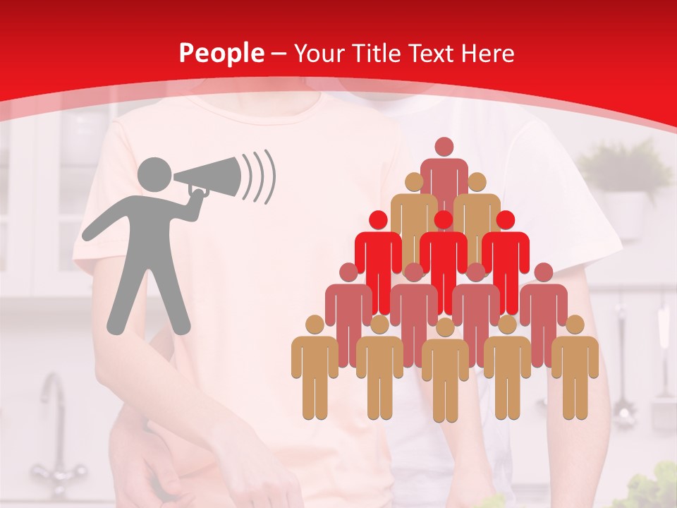 Lunch People Cooking PowerPoint Template