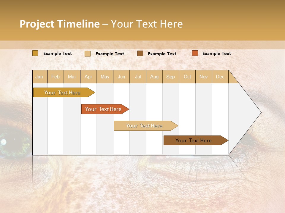 Portrait Macro Senses PowerPoint Template
