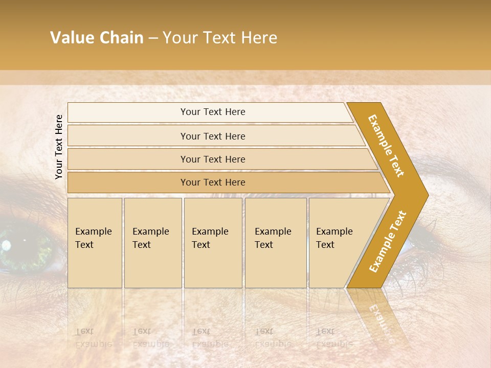 Portrait Macro Senses PowerPoint Template