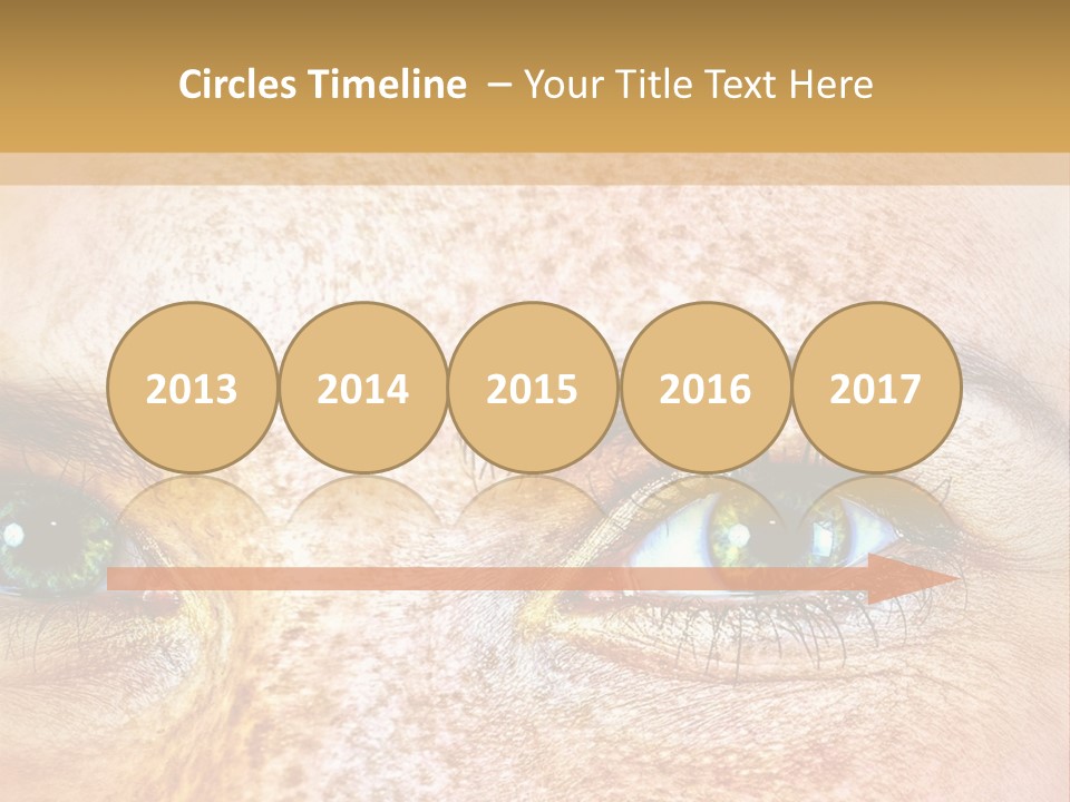 Portrait Macro Senses PowerPoint Template