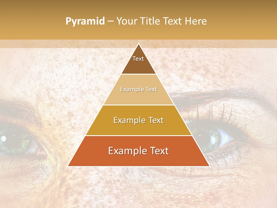 Portrait Macro Senses PowerPoint Template