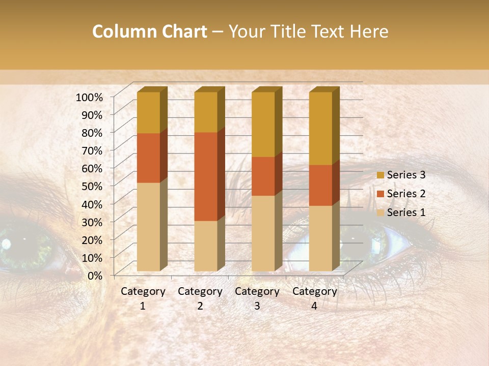 Portrait Macro Senses PowerPoint Template