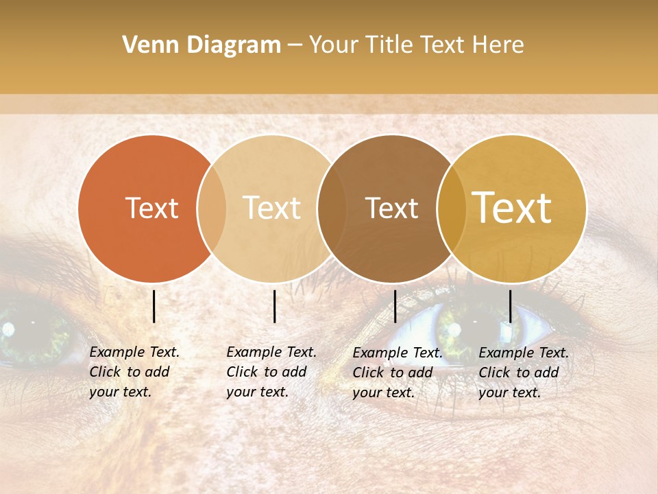 Portrait Macro Senses PowerPoint Template