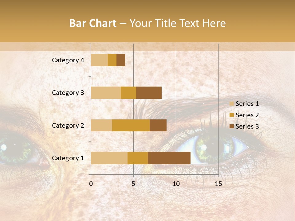 Portrait Macro Senses PowerPoint Template