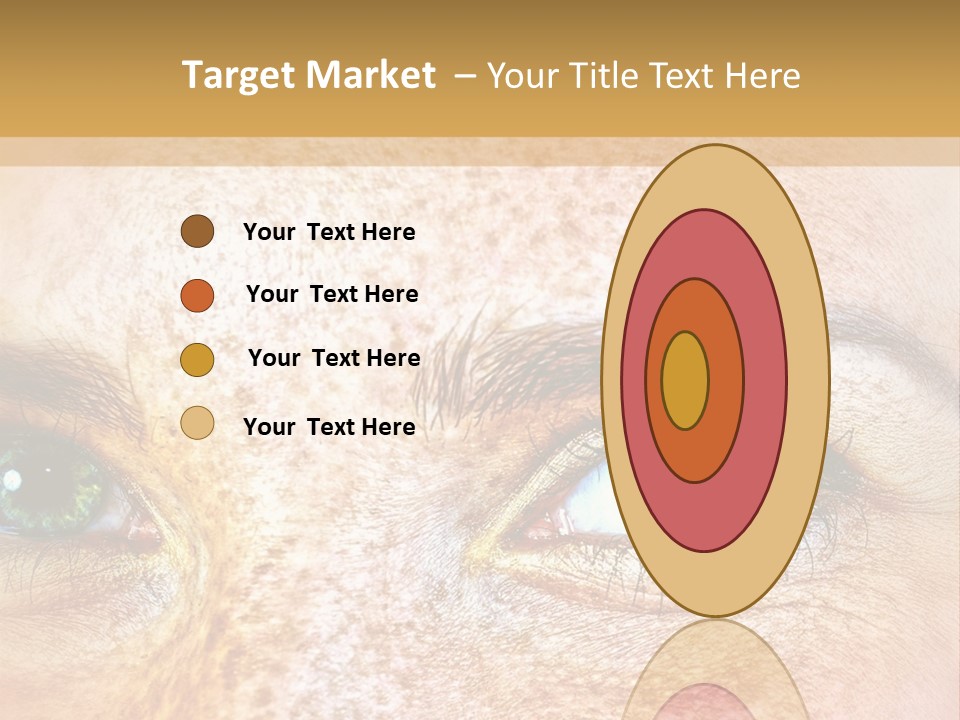 Portrait Macro Senses PowerPoint Template