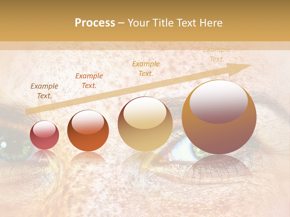 Portrait Macro Senses PowerPoint Template