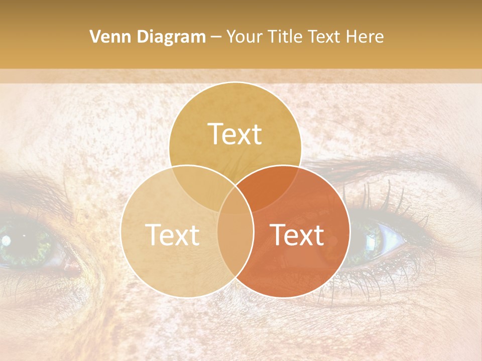 Portrait Macro Senses PowerPoint Template