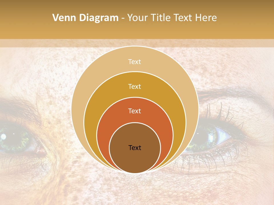 Portrait Macro Senses PowerPoint Template