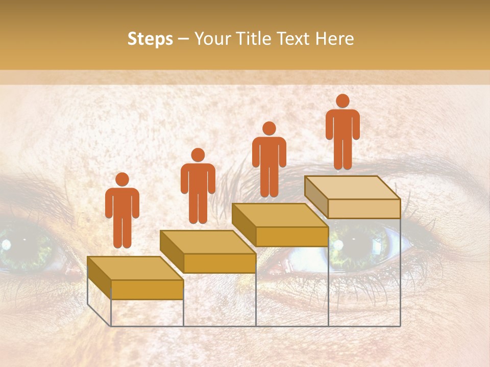 Portrait Macro Senses PowerPoint Template