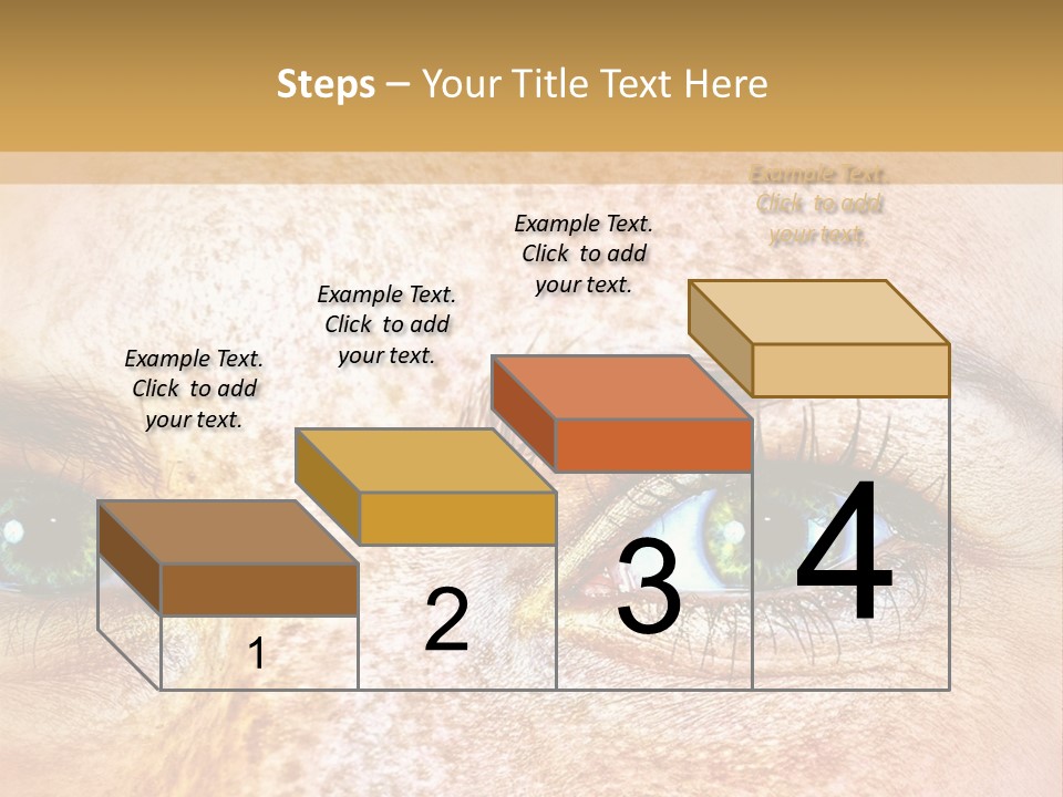 Portrait Macro Senses PowerPoint Template
