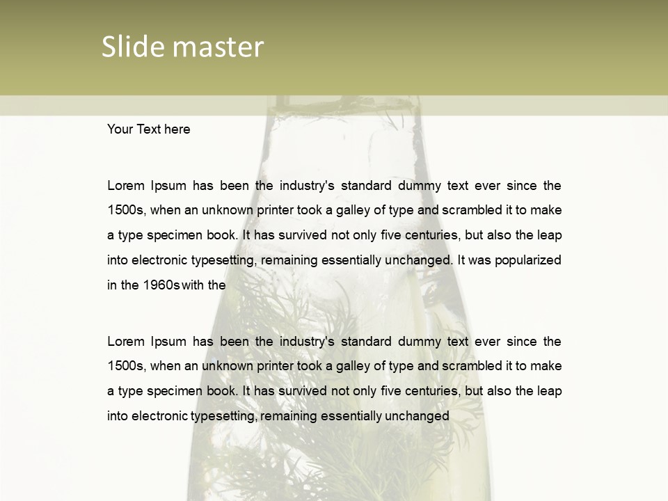 Ripe Closeup Vegetable PowerPoint Template